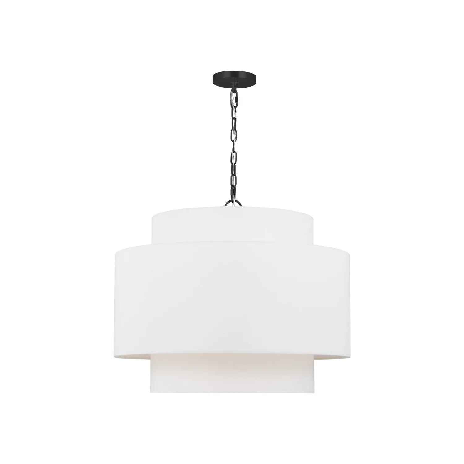 Sawyer Three Light Pendant in Midnight Black