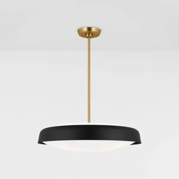 Draper Three Light Pendant in Midnight Black - Image 2