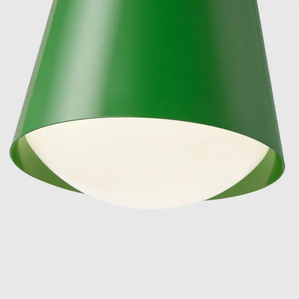 Draper One Light Pendant in Green - Image 7
