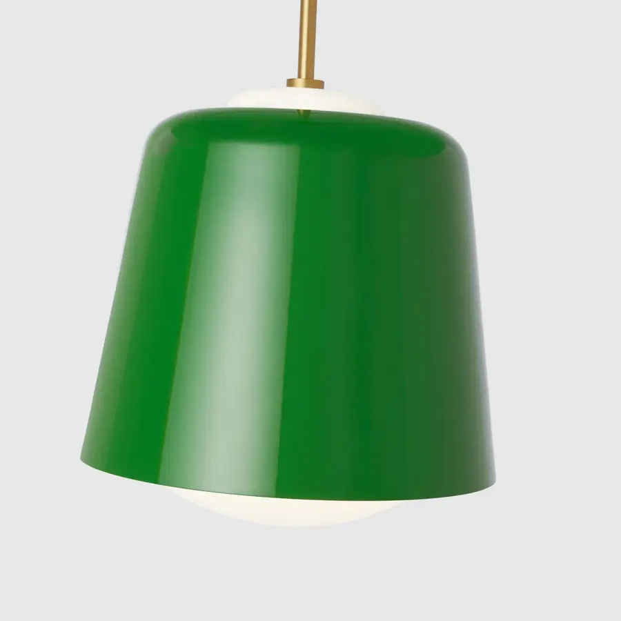 Draper One Light Pendant in Green - Image 8