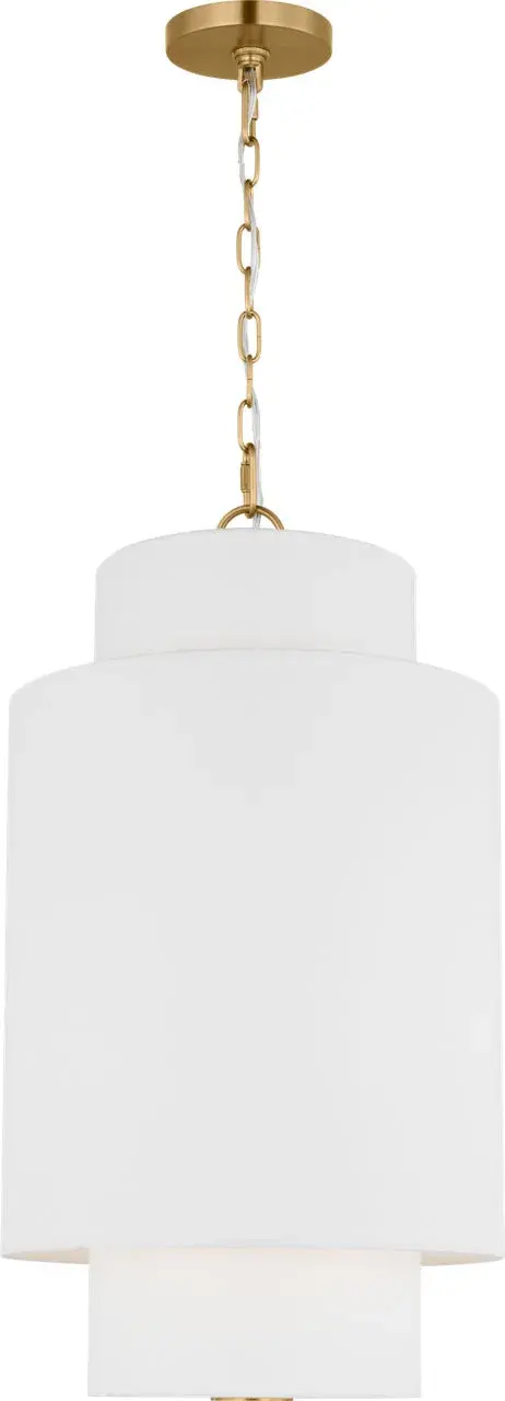 Sawyer Small Hanging Shade in Burnished Brass - Image 1