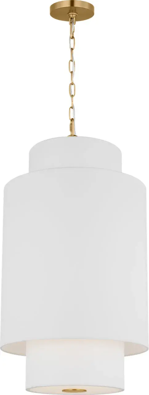 Sawyer Small Hanging Shade in Burnished Brass - Image 2