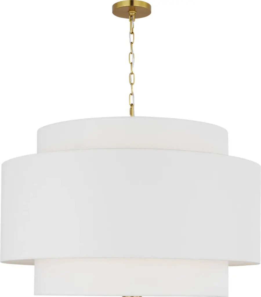 Sawyer Extra Large Hanging Shade in Burnished Brass - Image 1