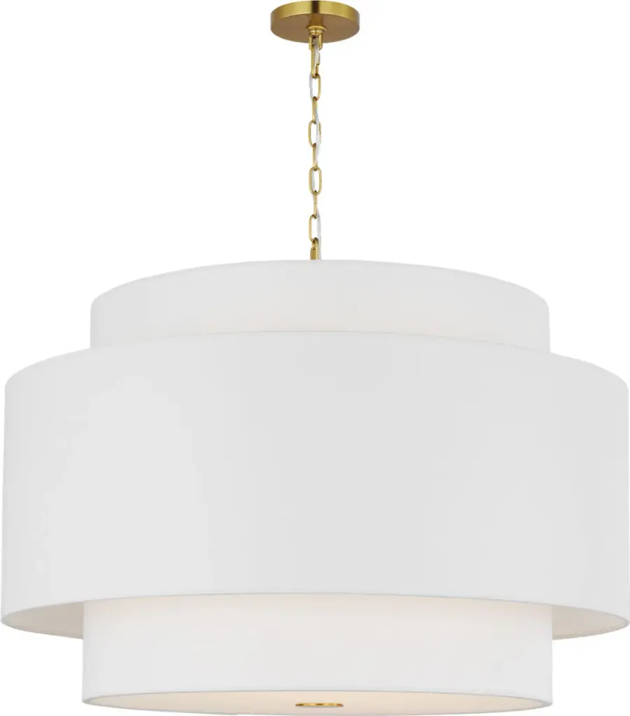 Sawyer Extra Large Hanging Shade in Burnished Brass - Image 2