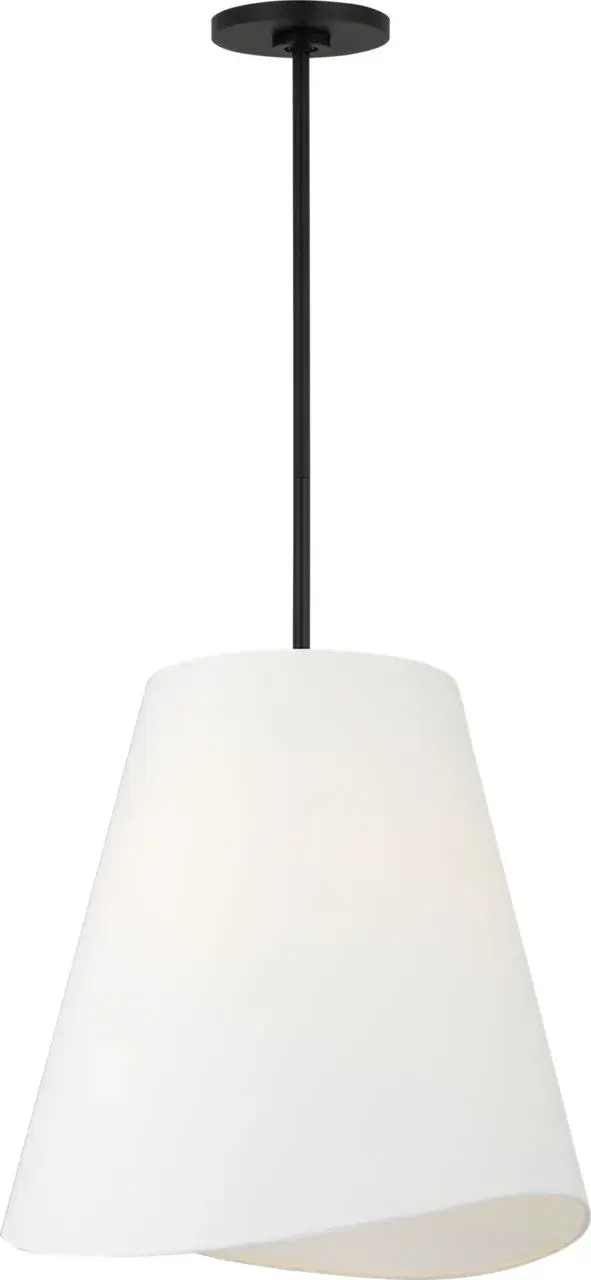 Beauvoir 18" Hanging Shade in Midnight Black - Image 1