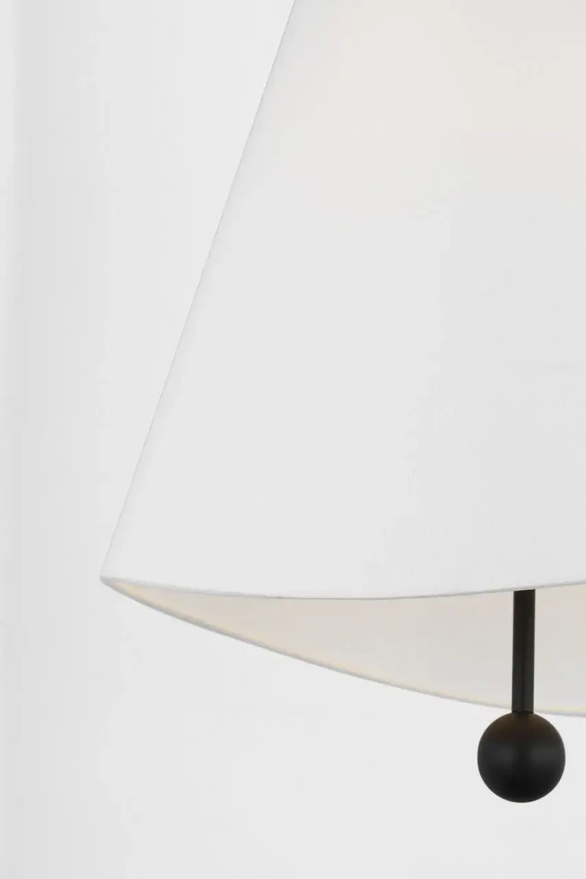 Beauvoir 18" Hanging Shade in Midnight Black - Image 11