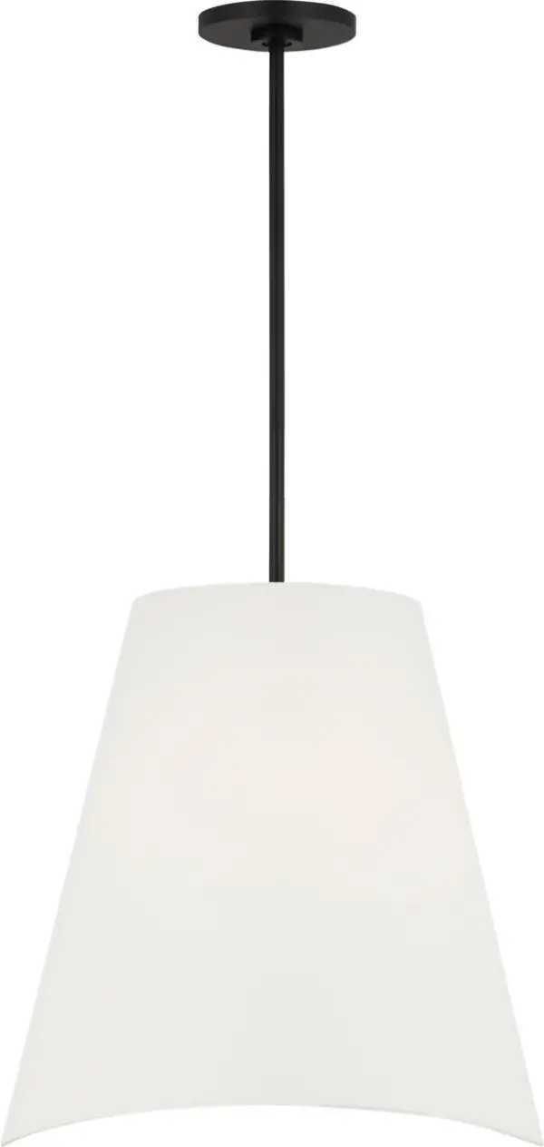 Beauvoir 18" Hanging Shade in Midnight Black - Image 12