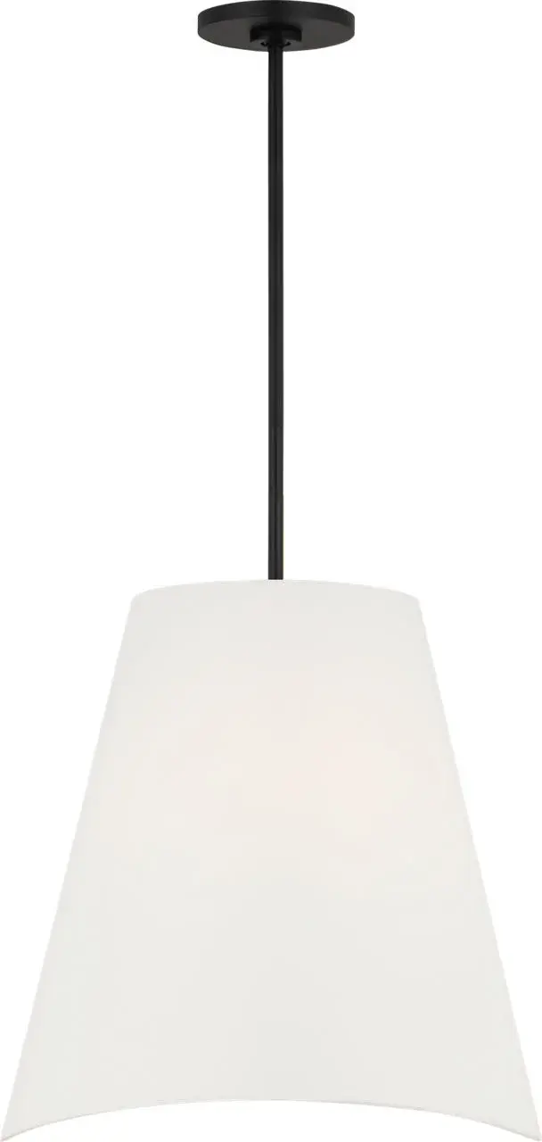 Beauvoir 18" Hanging Shade in Midnight Black - Image 12
