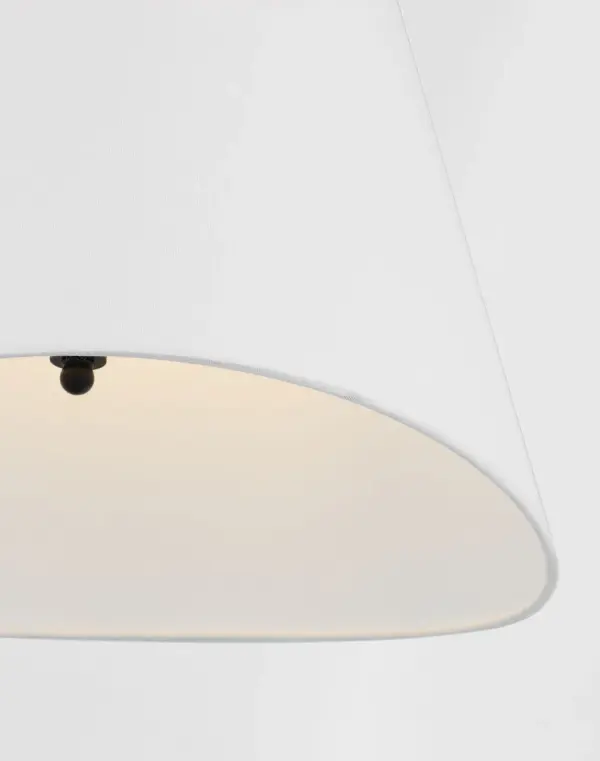 Beauvoir 18" Hanging Shade in Midnight Black - Image 6