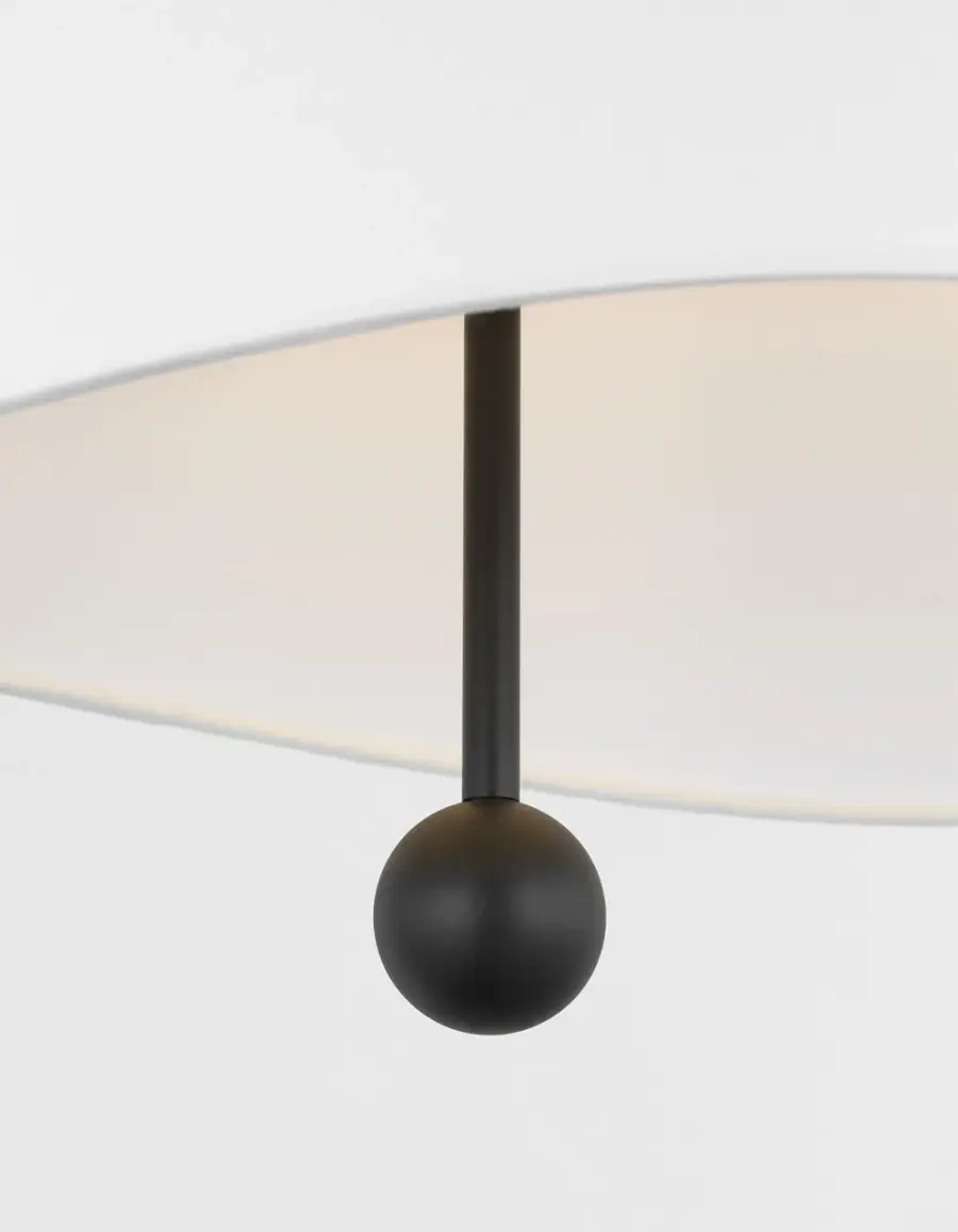 Beauvoir 18" Hanging Shade in Midnight Black - Image 7