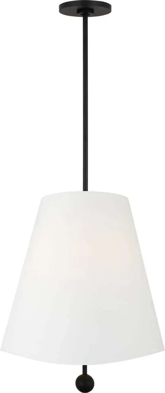 Beauvoir 18" Hanging Shade in Midnight Black - Image 10
