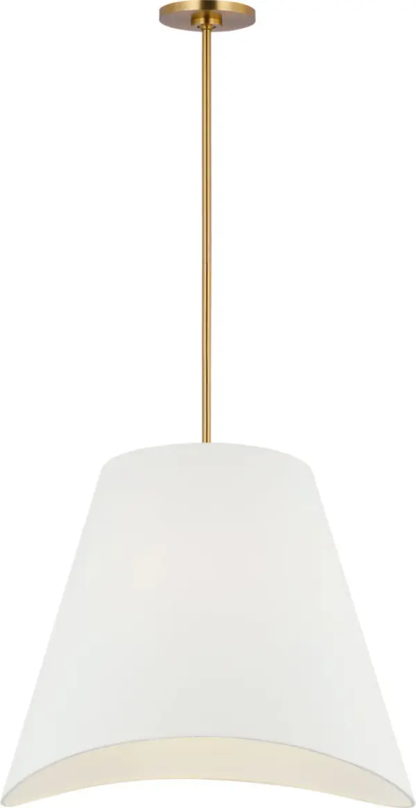 Beauvoir 24" Hanging Shade in Burnished Brass - Image 12
