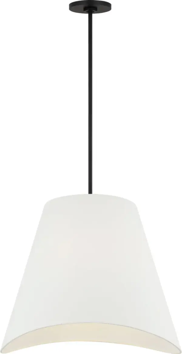 Beauvoir 24" Hanging Shade in Midnight Black - Image 5