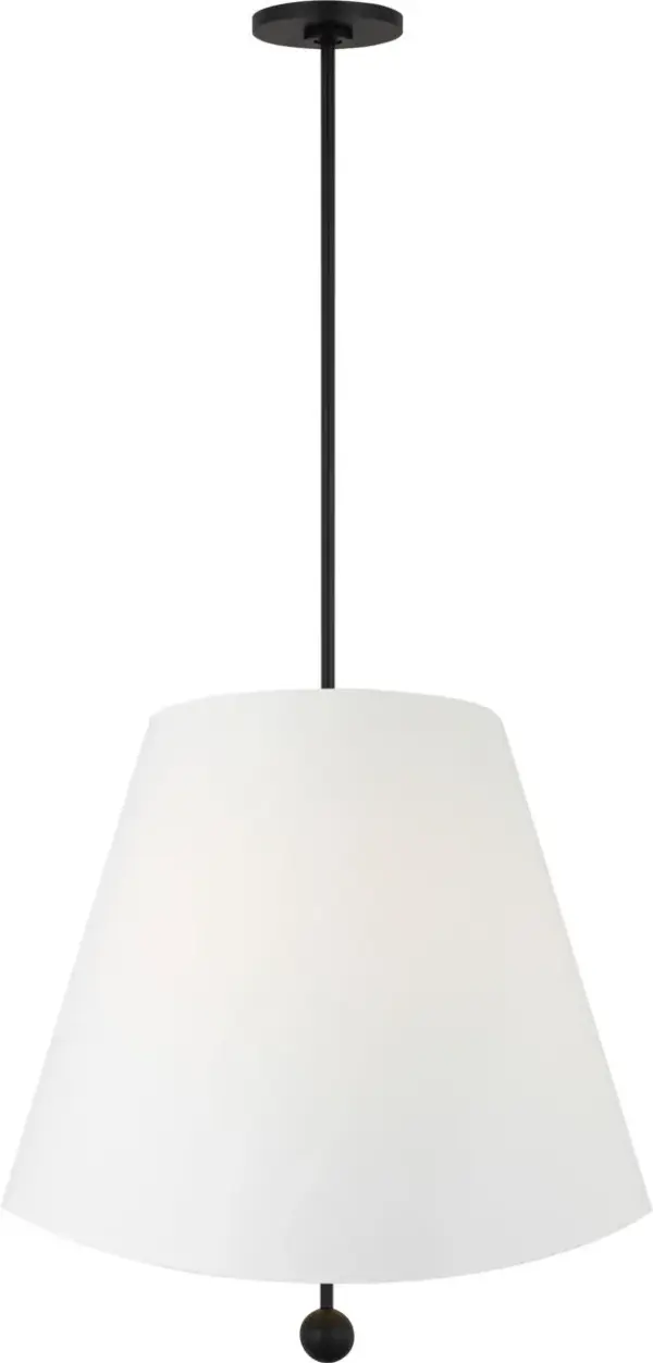Beauvoir 24" Hanging Shade in Midnight Black - Image 10