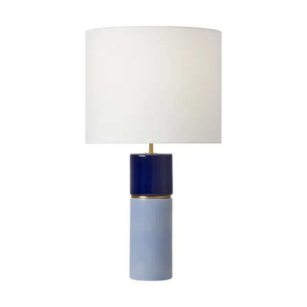 Cade One Light Table Lamp in Polar Blue