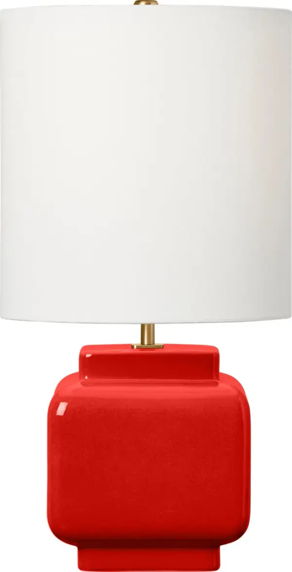 Anderson One Light Table Lamp in Lucent Red - Image 1