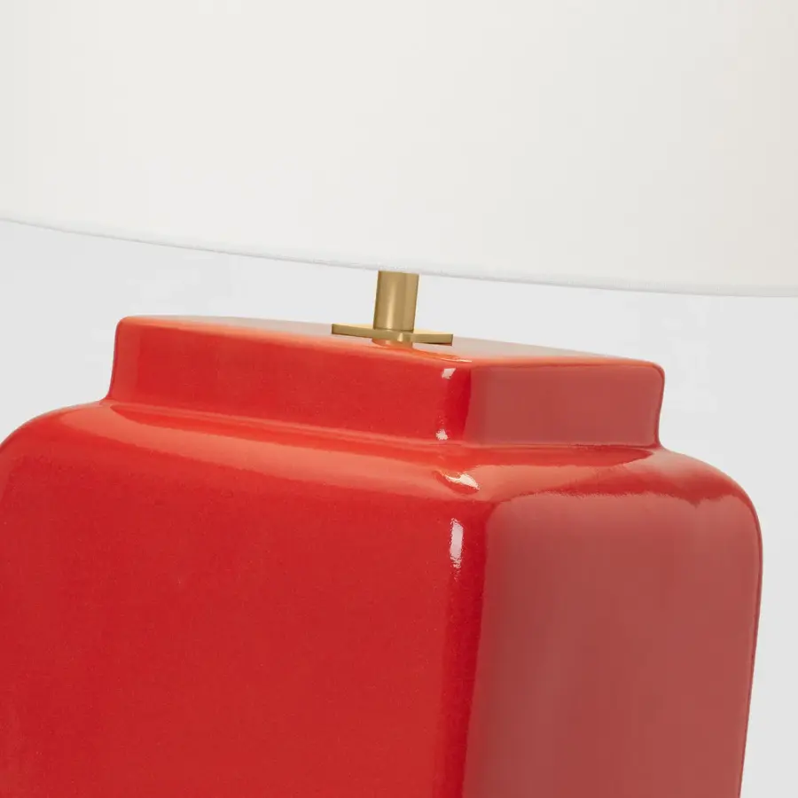 Anderson One Light Table Lamp in Lucent Red - Image 6