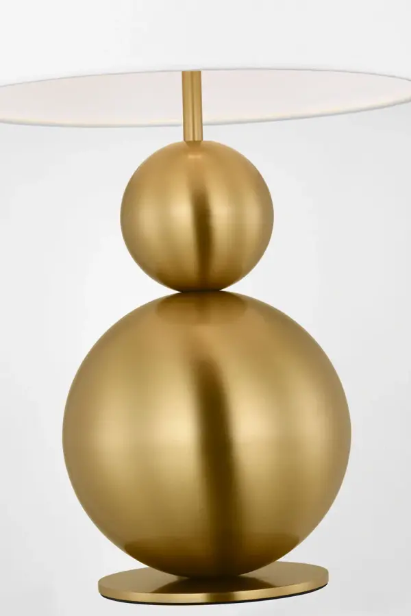 Suki Medium Table Lamp in Burnished Brass - Image 4