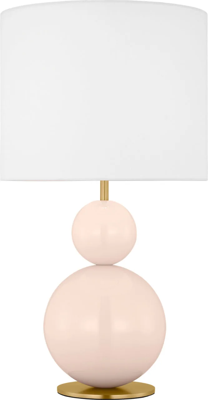 Suki Medium Table Lamp in Blush