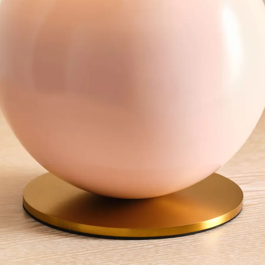 Suki Medium Table Lamp in Blush - Image 6