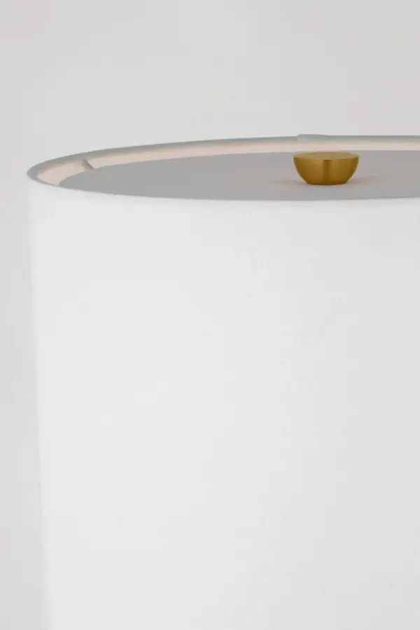 Suki Medium Table Lamp in Coral - Image 3
