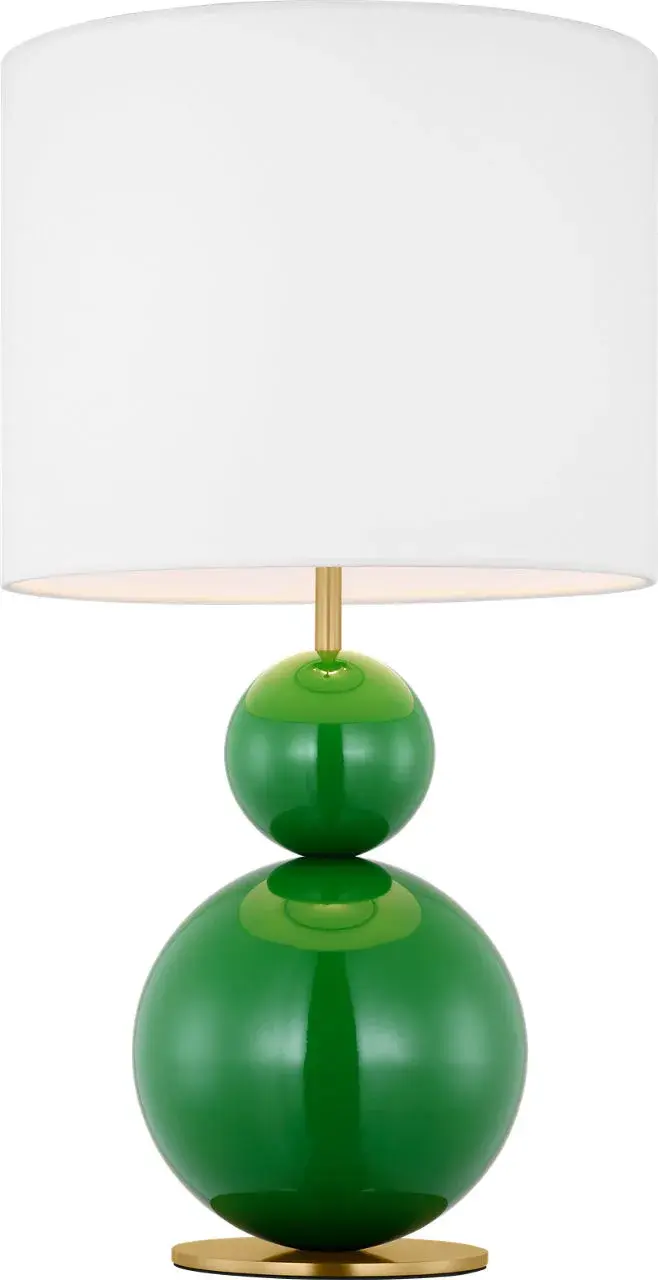 Suki Medium Table Lamp in Green - Image 2
