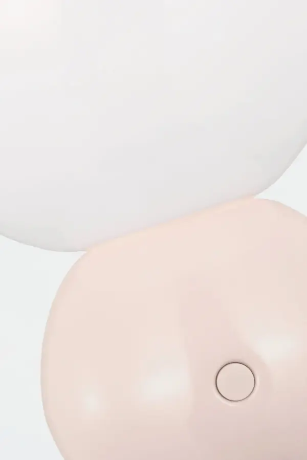 Suki Rechargeable Mini Table Lamp in Blush - Image 4