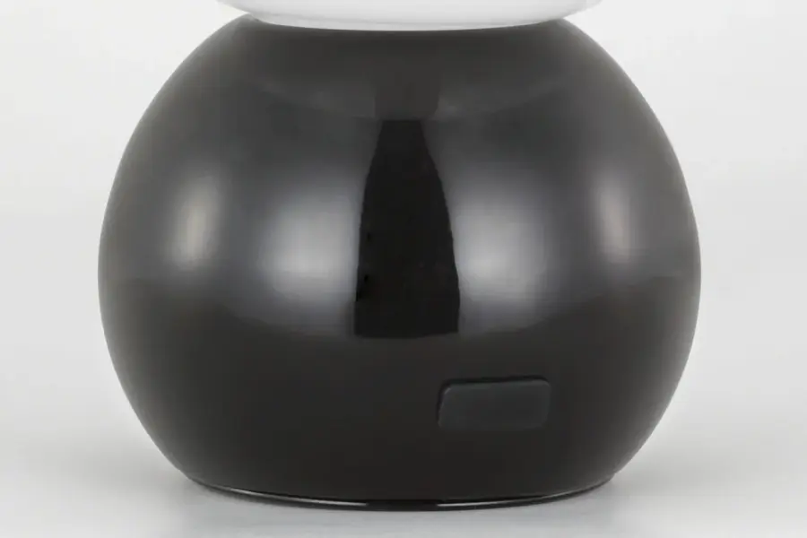 Suki Rechargeable Mini Table Lamp in Gloss Black - Image 2