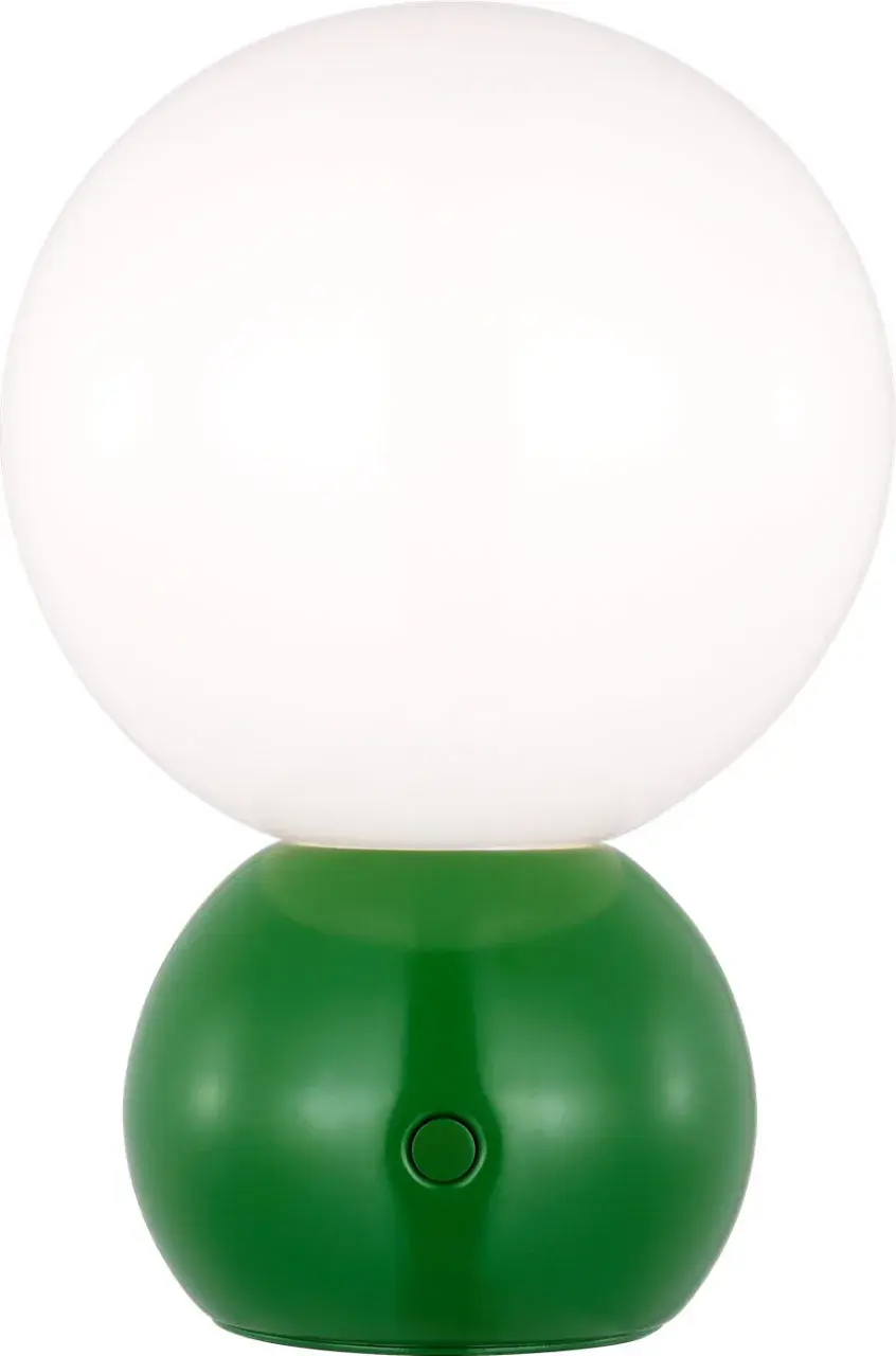 Suki Rechargeable Mini Table Lamp in Green - Image 1