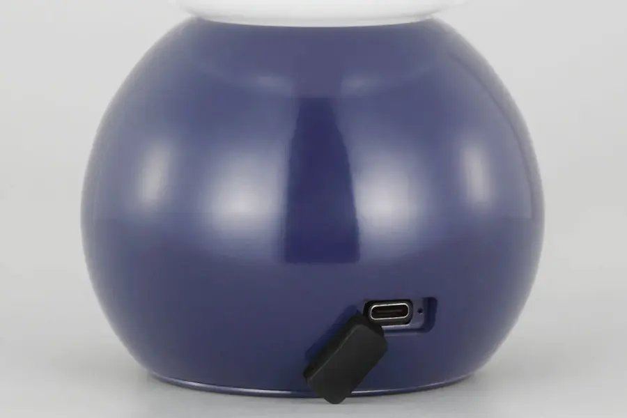 Suki Rechargeable Mini Table Lamp in Navy - Image 4