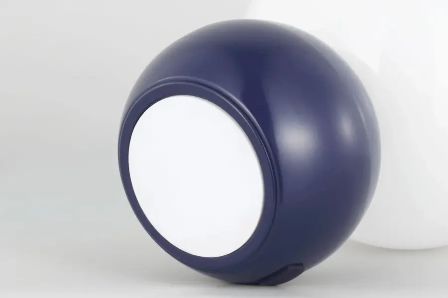Suki Rechargeable Mini Table Lamp in Navy - Image 5