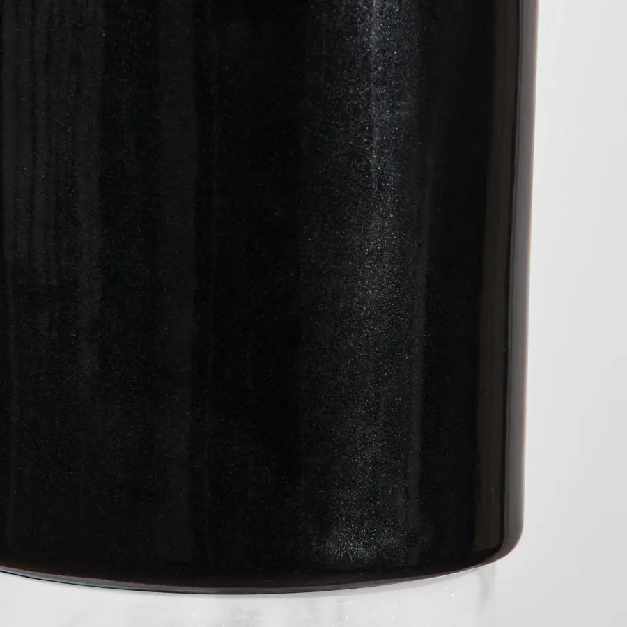 Lauren 26" Table Lamp in Black Ceramic - Image 3
