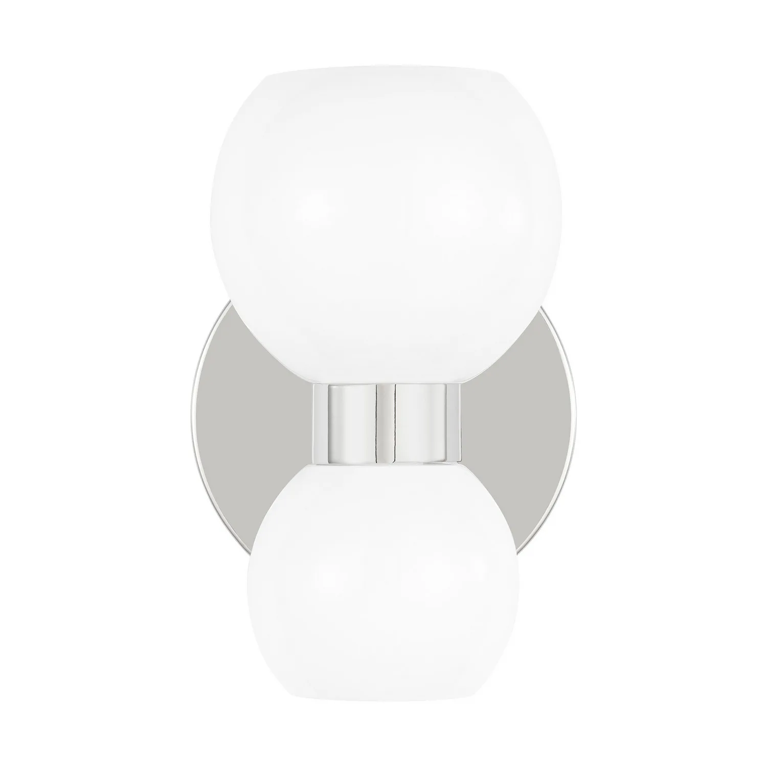 Londyn Two Light Wall Sconce in Polished Nickel