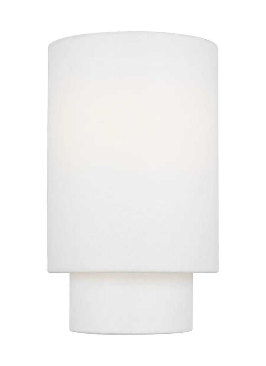 Sawyer Two Light Wall Sconce in Burnished Brass