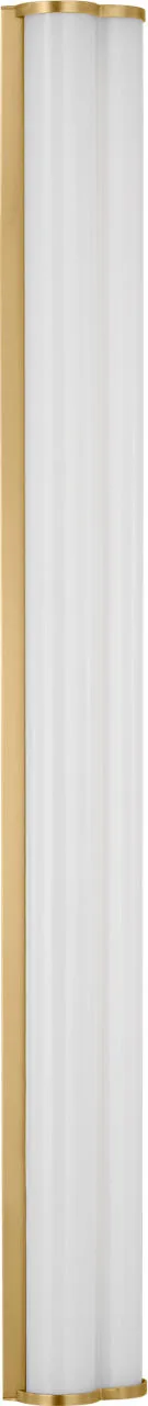 Freya Large Vanity Sconce in Burnished Brass