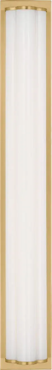 Freya Large Vanity Sconce in Burnished Brass - Image 5