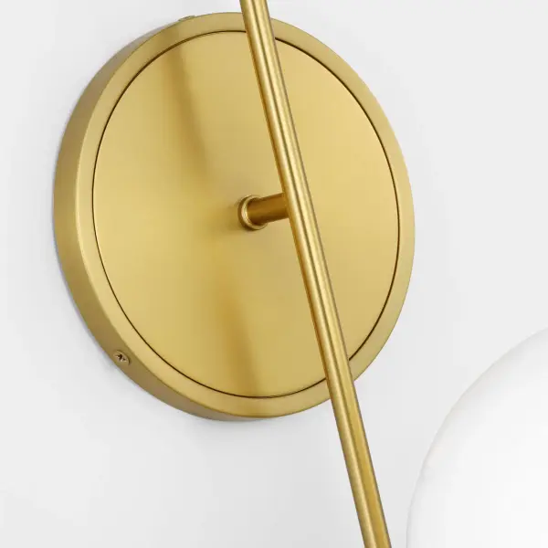 Noemie Large Sconce in Burnished Brass - Image 5