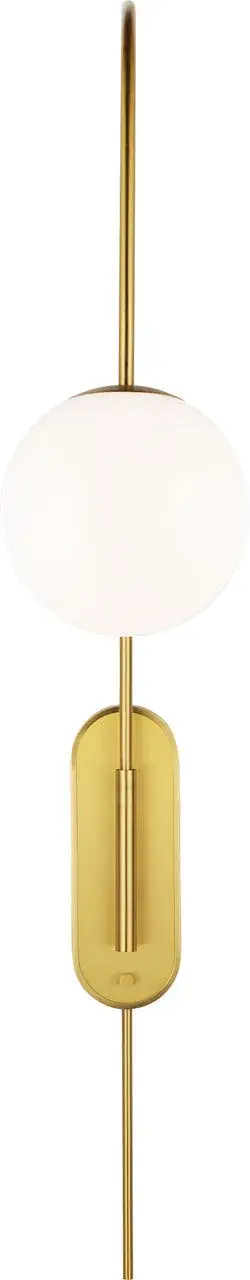 Noemie Grande Sconce in Burnished Brass - Image 1
