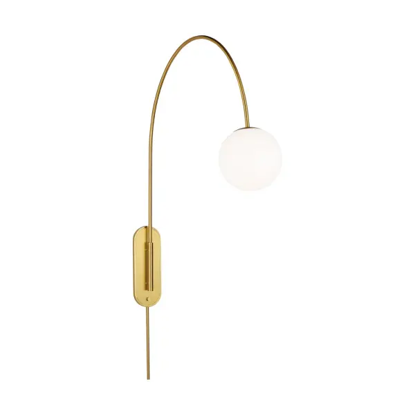 Noemie Grande Sconce in Burnished Brass - Image 4