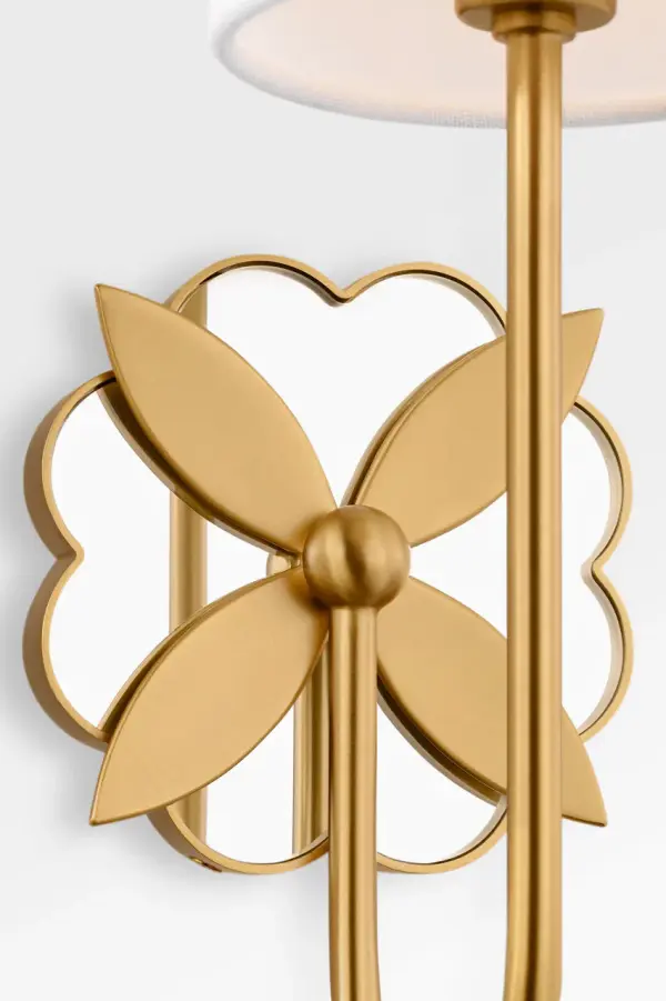 Spencer 13" Single Sconce in Burnished Brass - Image 3