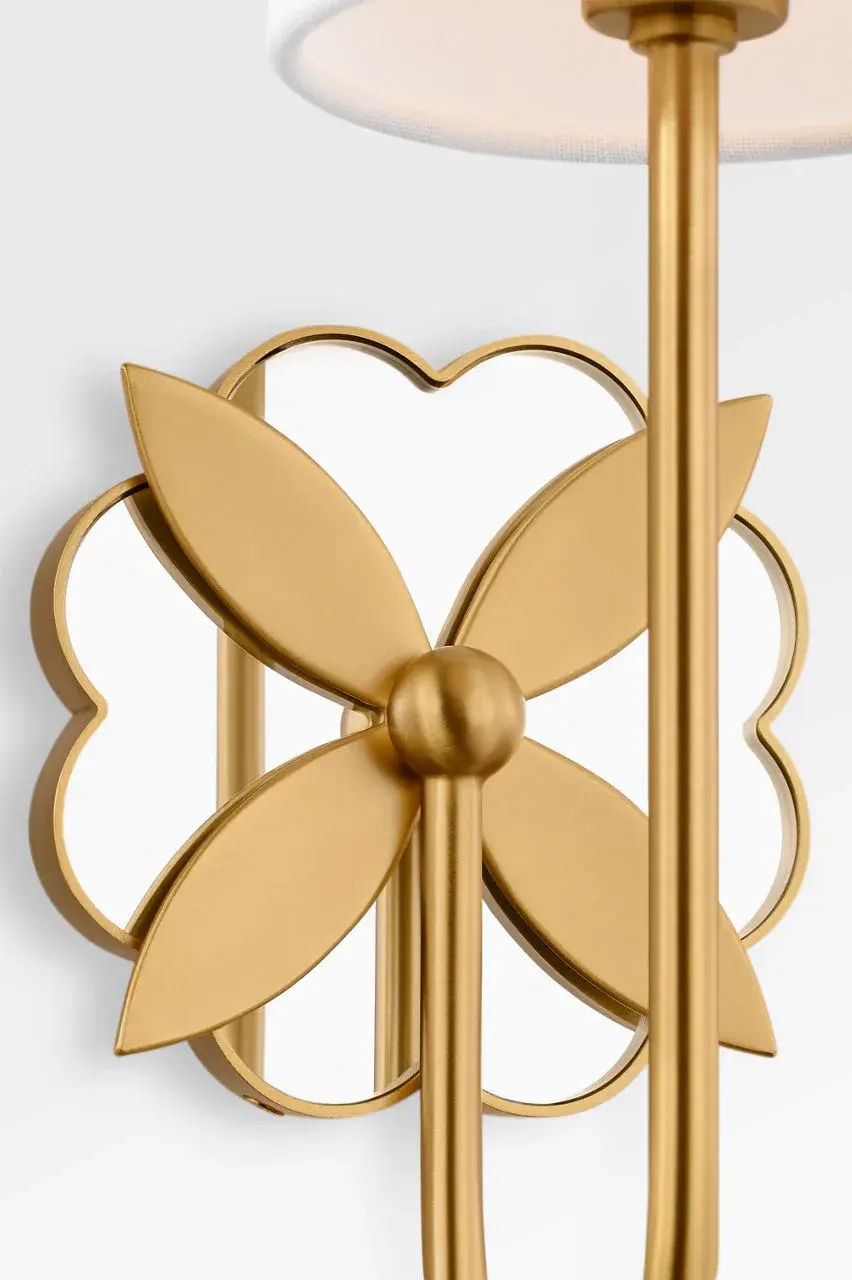 Spencer 13" Single Sconce in Burnished Brass - Image 3