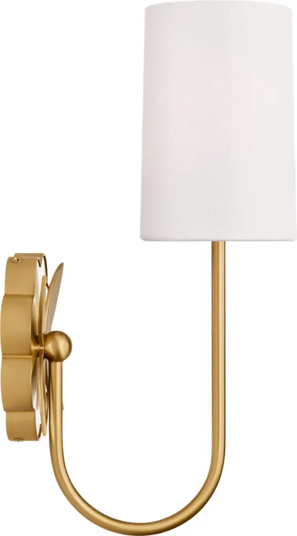 Spencer 13" Single Sconce in Burnished Brass - Image 4