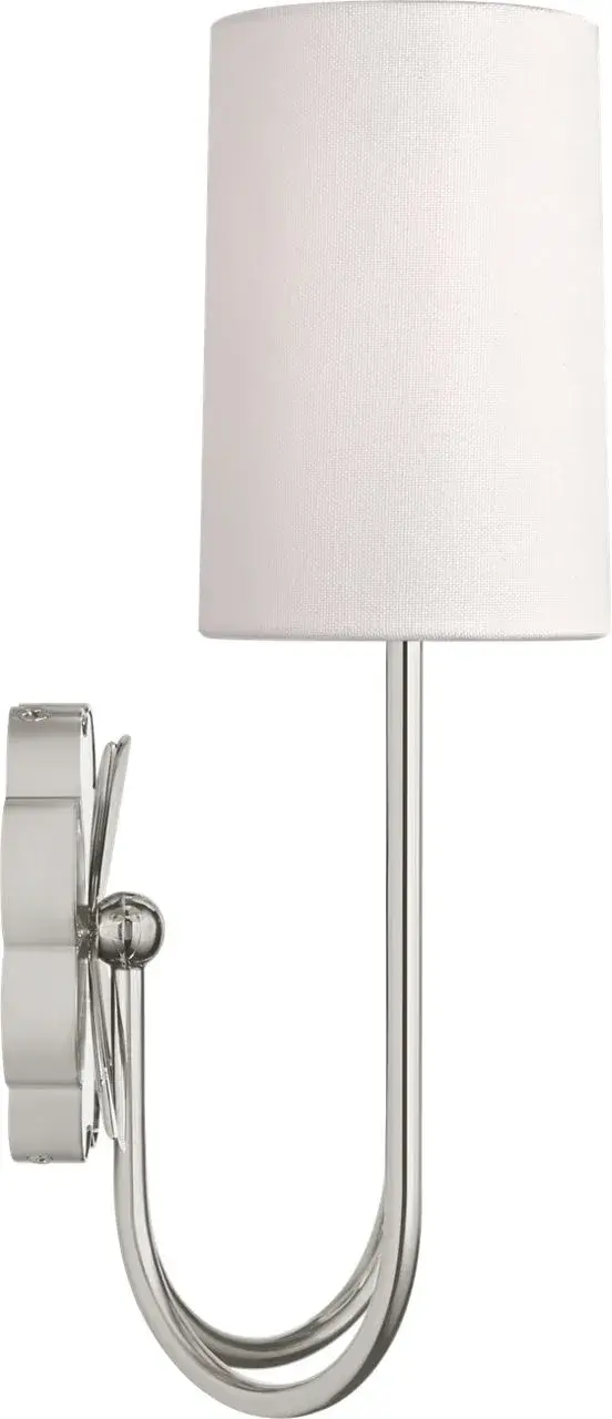 Spencer 13" Double Sconce in Polished Nickel - Image 3