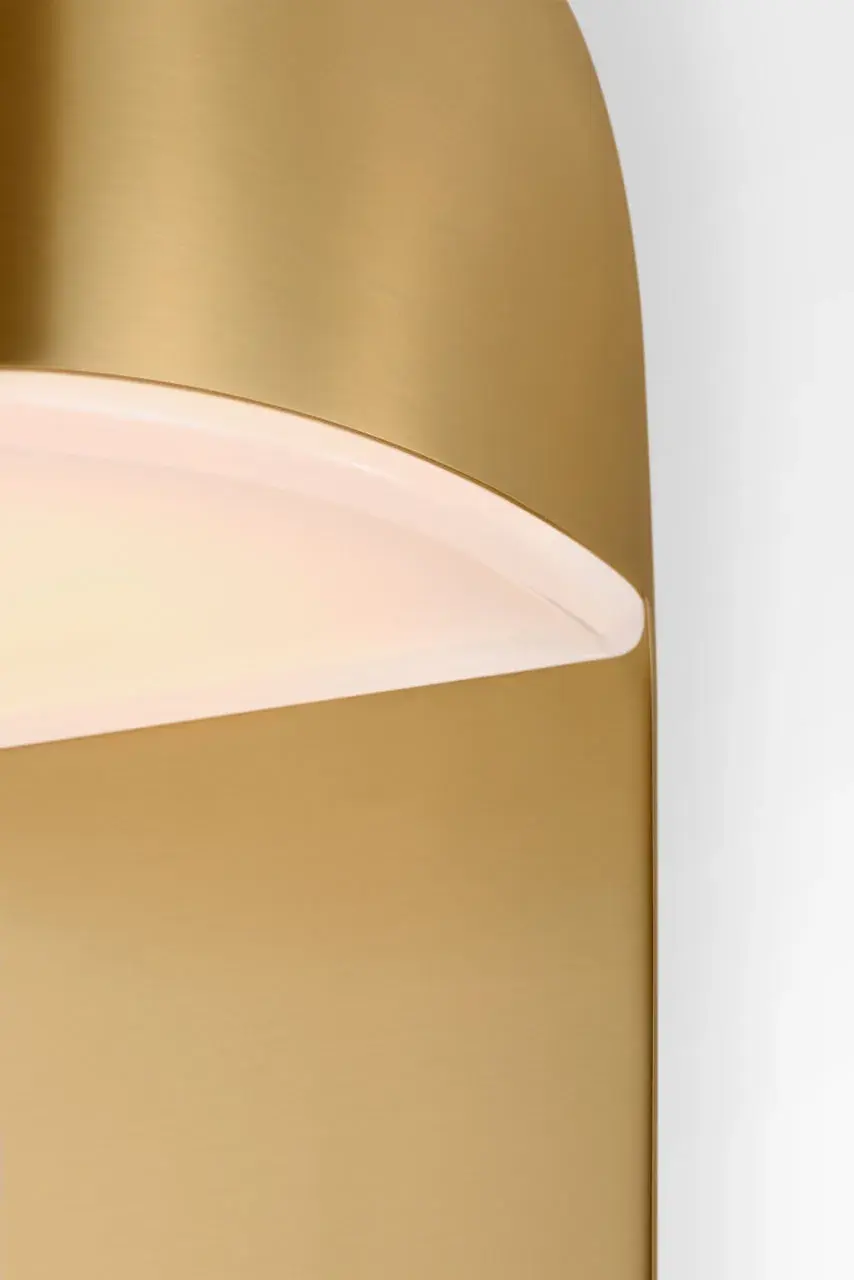 Axel 16" Sconce in Burnished Brass - Image 2