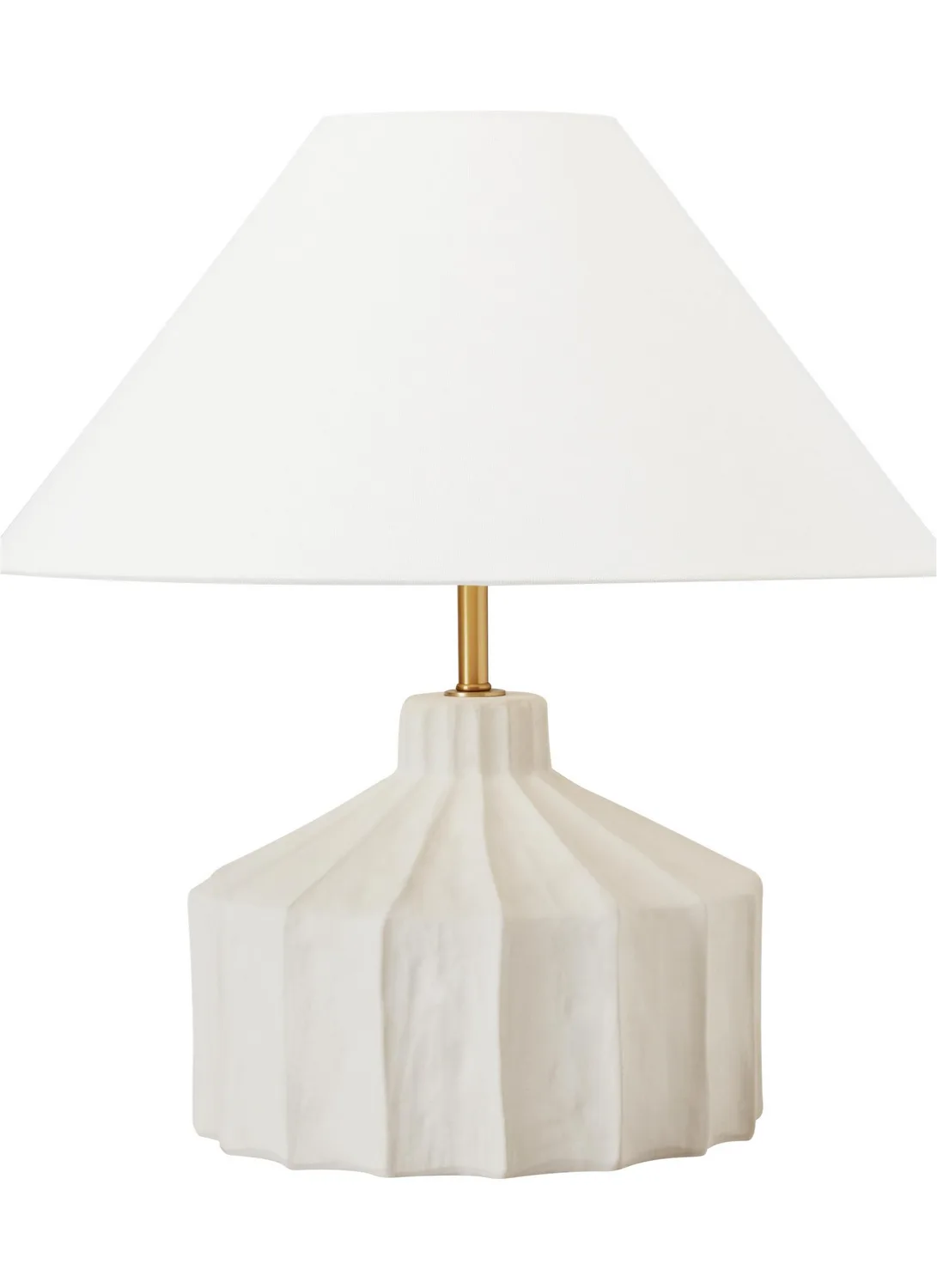 Veneto One Light Table Lamp in Matte Concrete