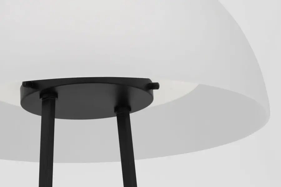 Nido One Light Floor Lamp in Midnight Black - Image 3
