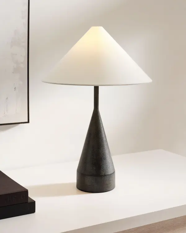 Brachion Medium Table Lamp in Black Pearl - Image 12