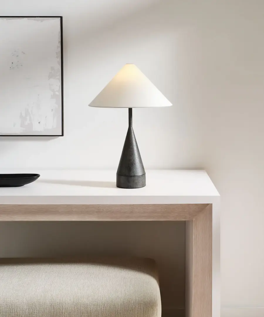 Brachion Medium Table Lamp in Black Pearl - Image 13