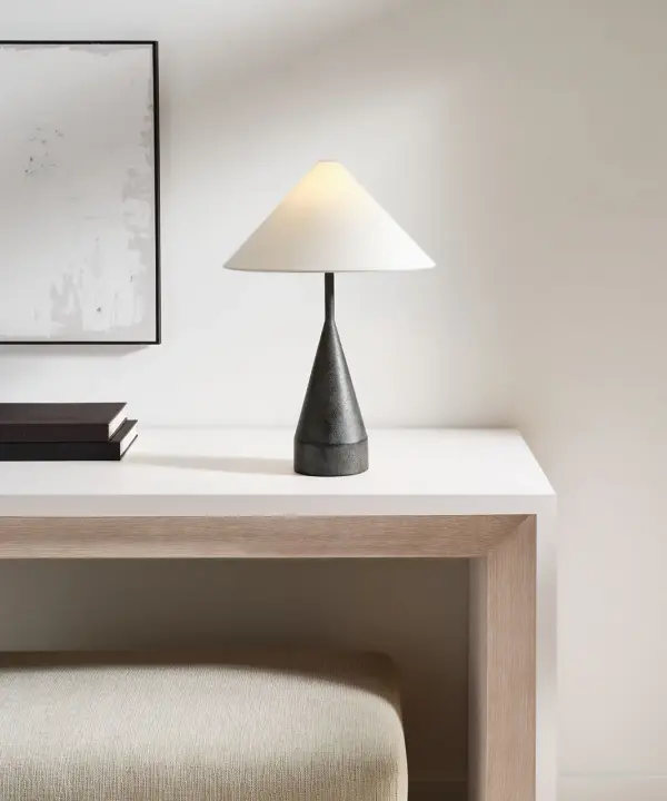 Brachion Medium Table Lamp in Black Pearl - Image 7