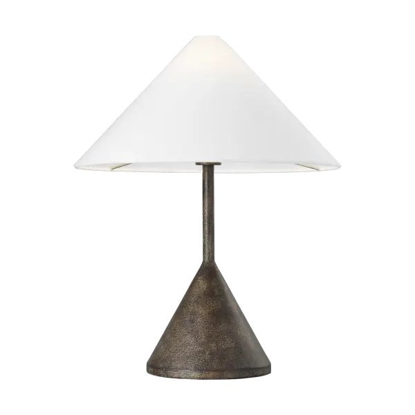 Brachion Medium Table Lamp in Rustic Bronze - Image 3